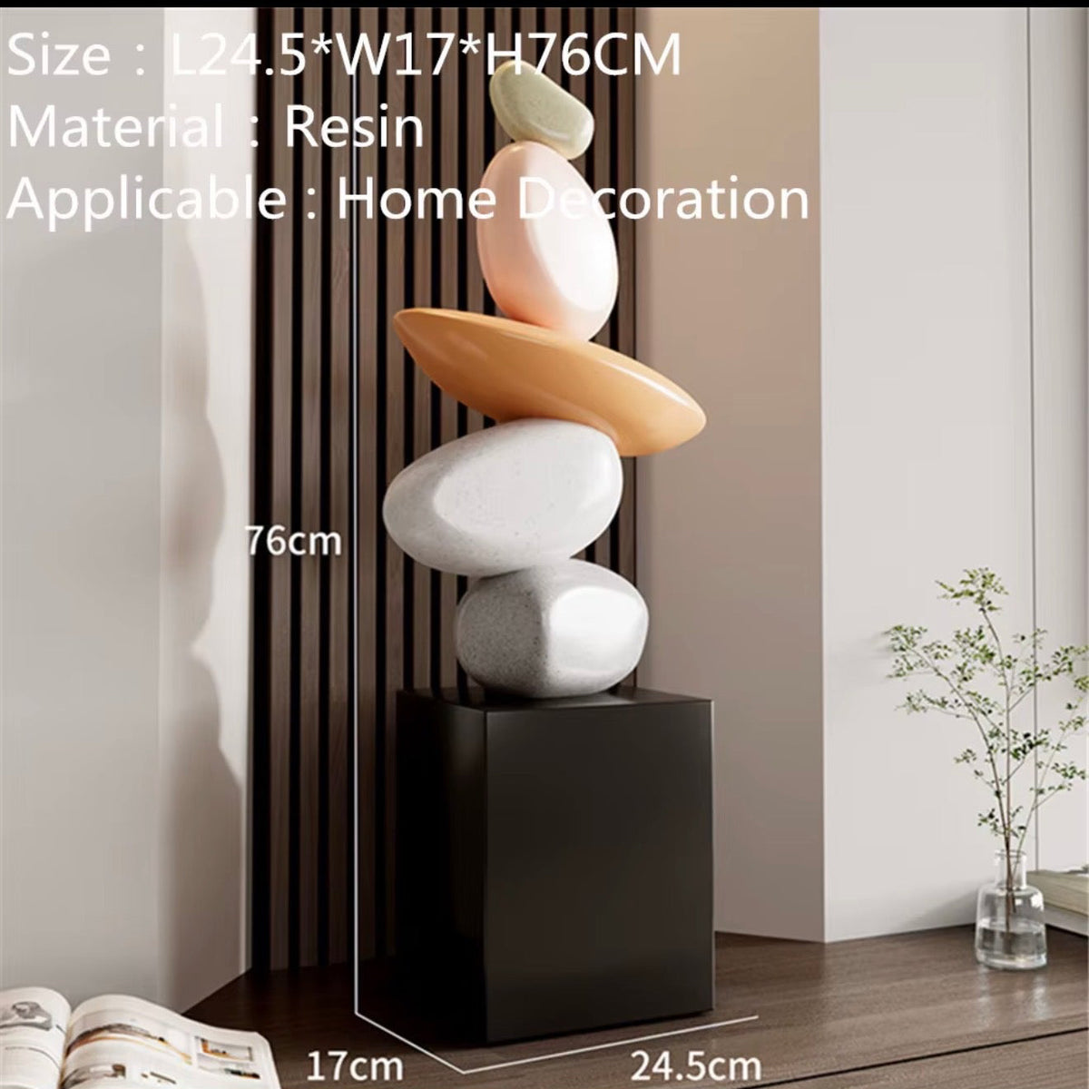 Serenza Sculptural Resin Décor