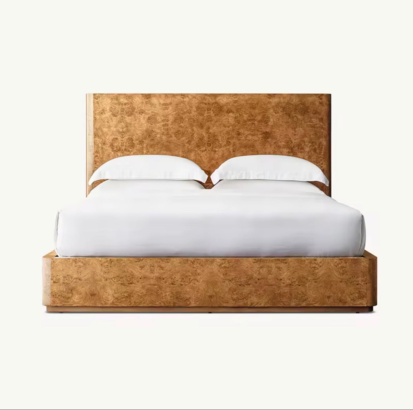 Casa Milano — Kensington Burl Wood Platform Bed