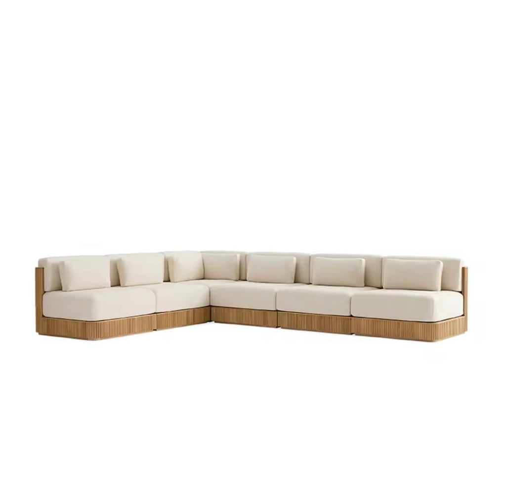 Casa Milano Santorini Teak Sectional