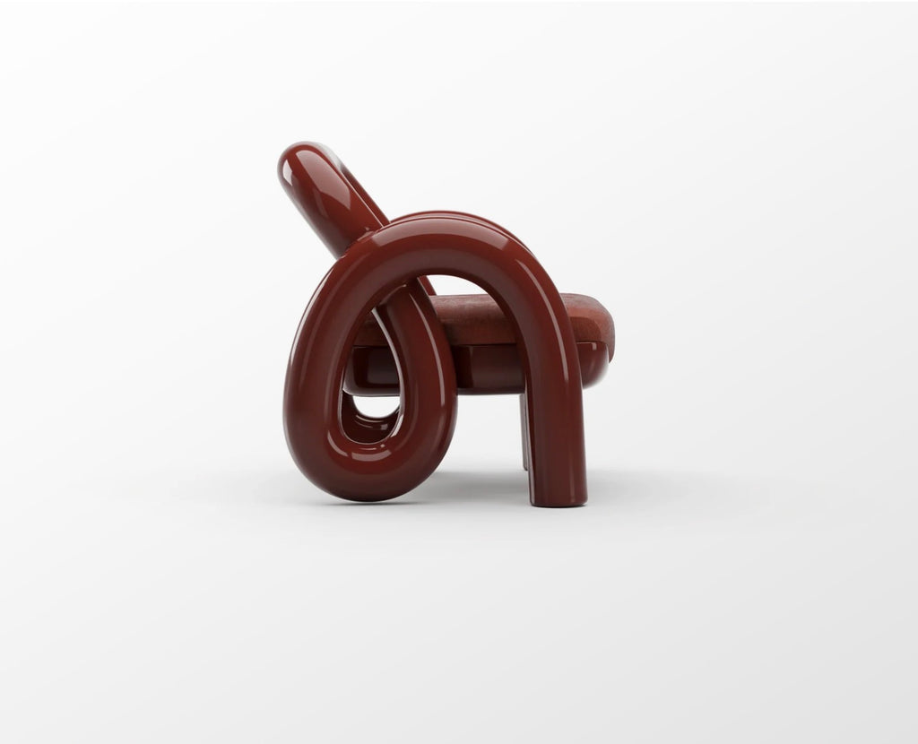 Gelee Sculptural Accent Chair by Caracole