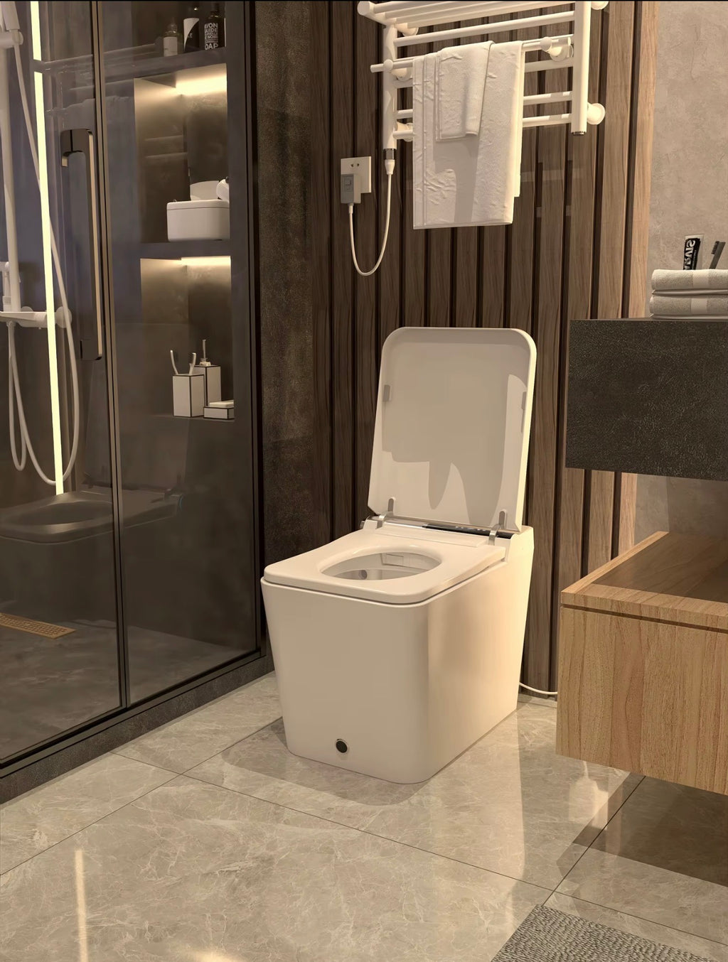 FIORENZO INTELLIGENT SMART TOILET WITH BIDET & AUTO FLUSH