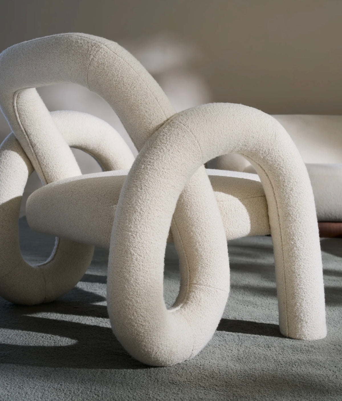 Gelee Sculptural Accent Chair by Caracole