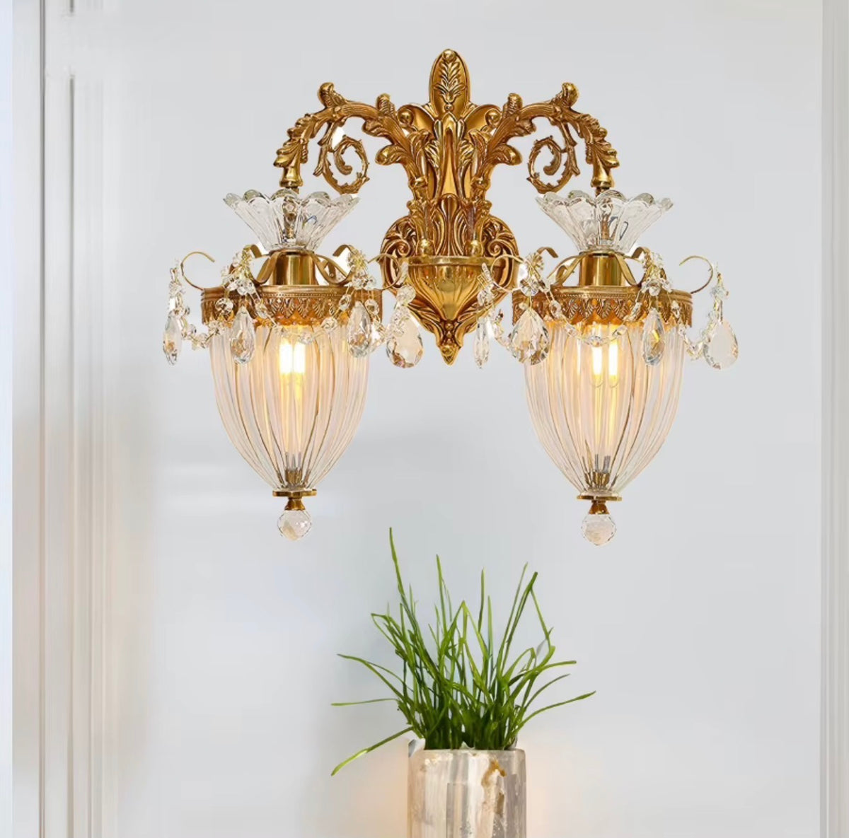 Élodie Crystal Wall Sconce