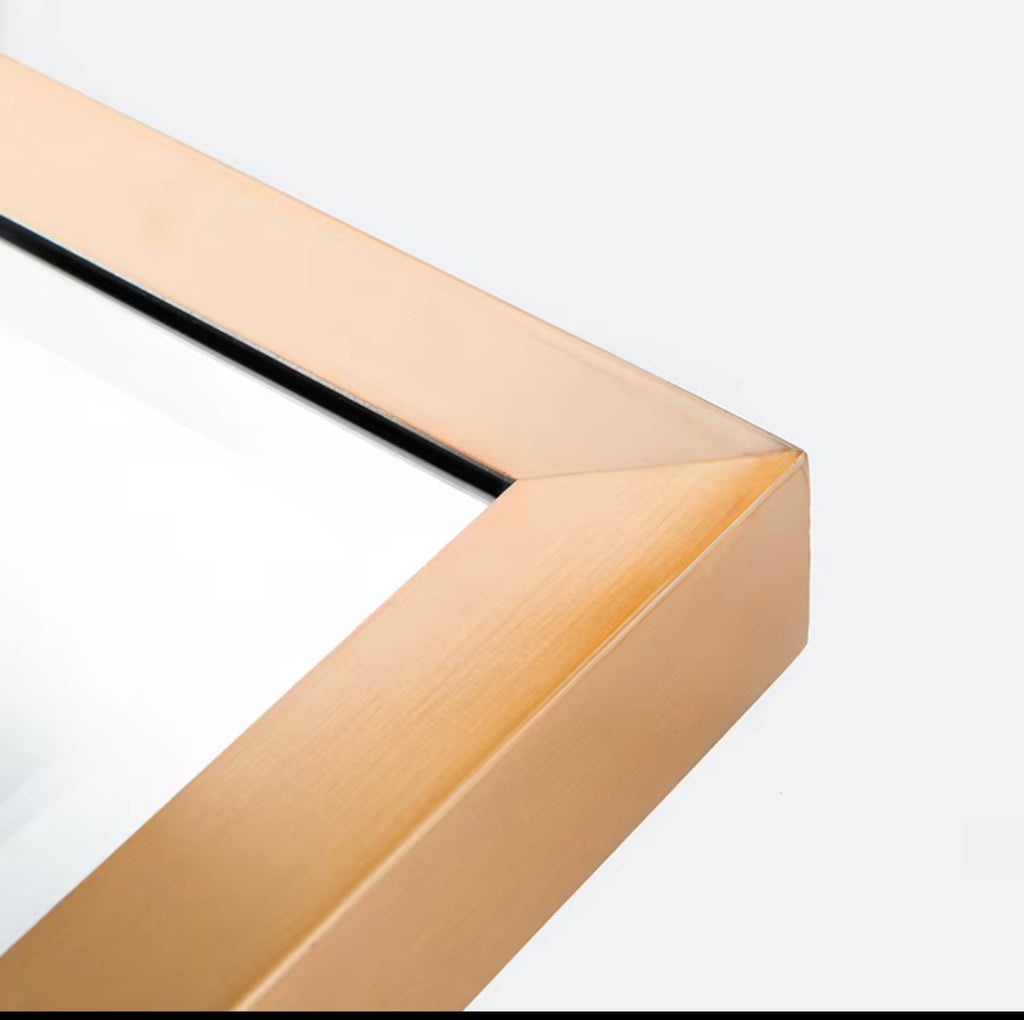 MATTEO GOLD FRAMED BATHROOM MIRROR