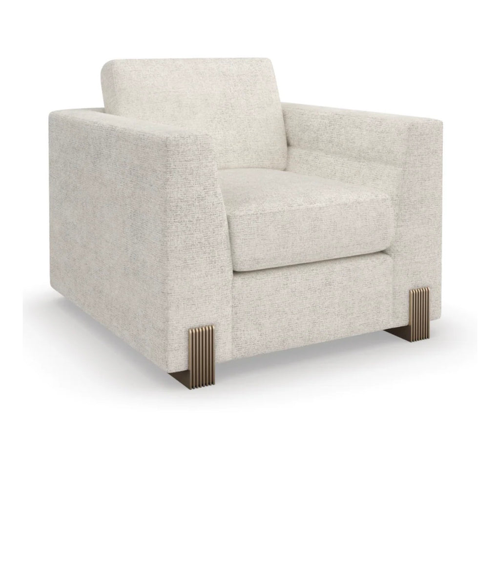 Casa Milano – Woven Fabric Lounge Chair (Counter Balance Style)