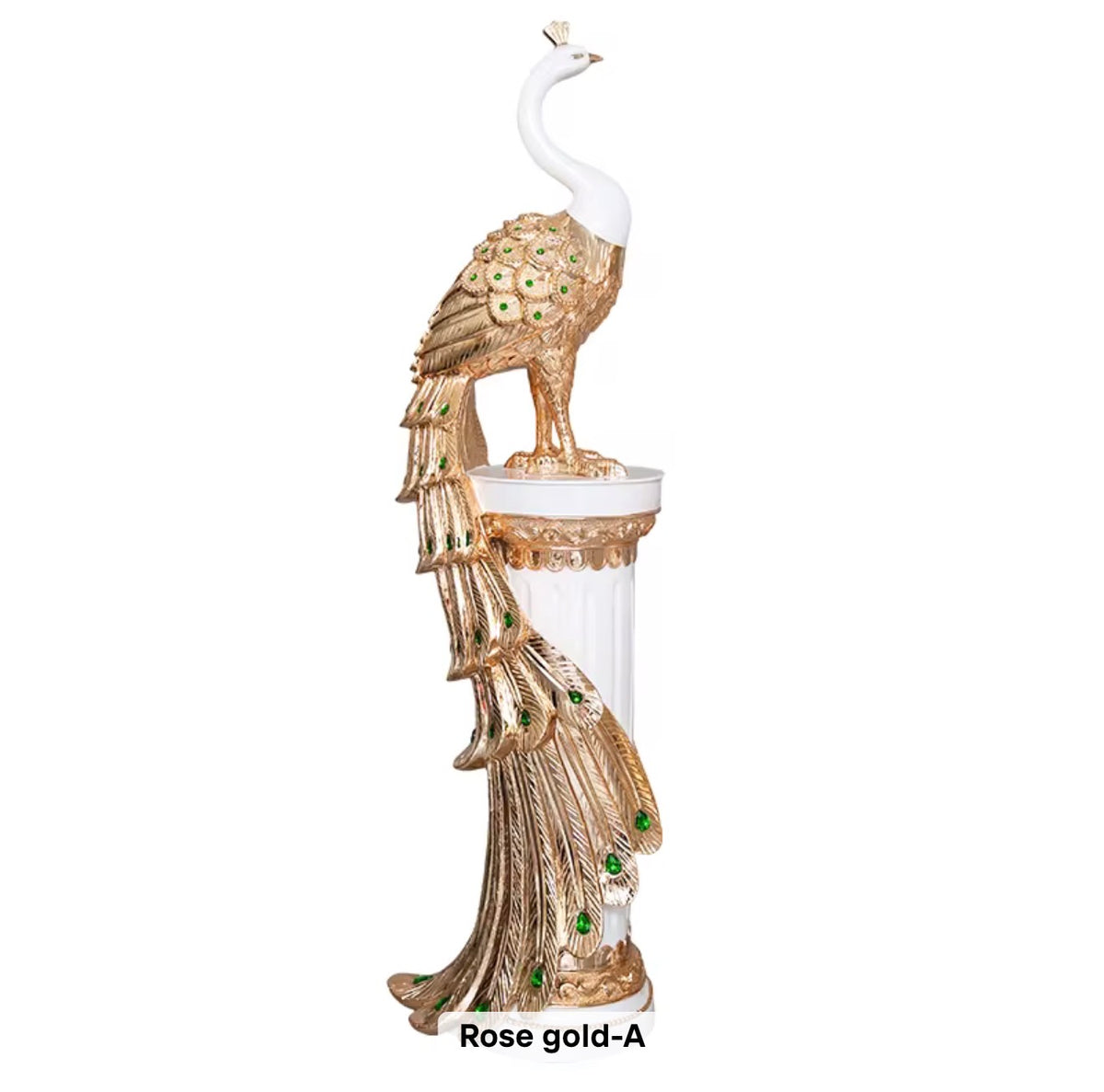Imperial Peacock Grand Sculpture