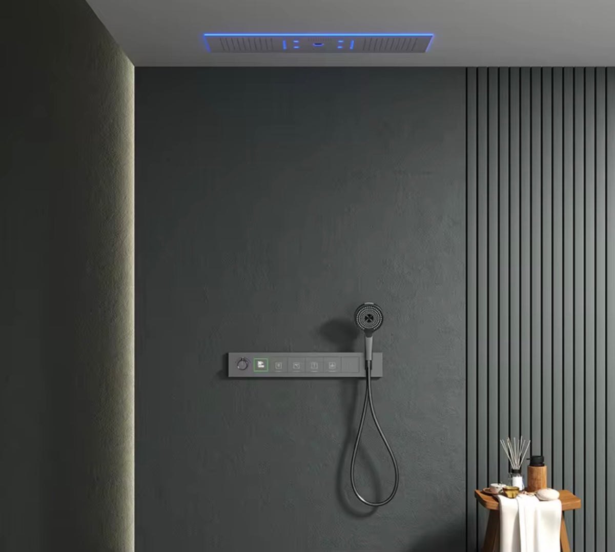 Valentina Thermostatic Luxury Rain Shower System