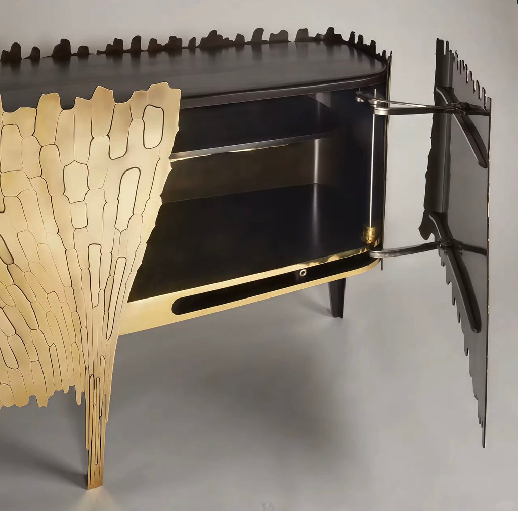 Casa Milano Aurea Fracture Artisan Sideboard - Atelier Edition