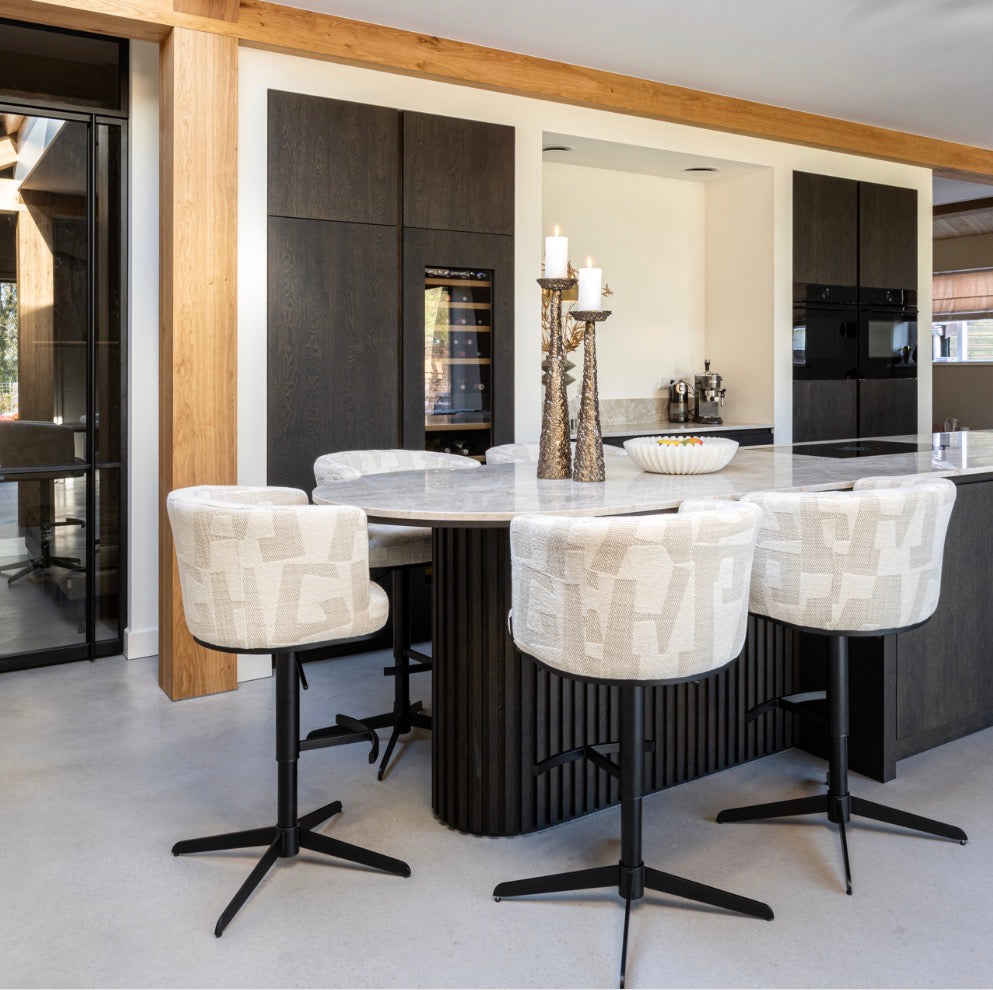 Cheyenne Luxury Adjustable Swivel Bar Stool