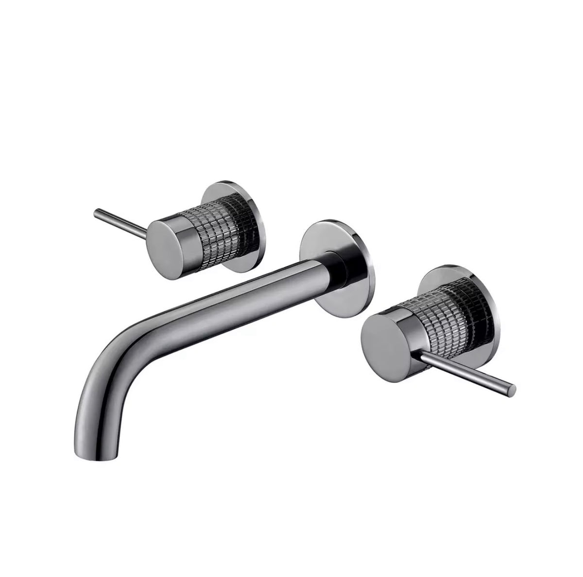 Bellarosa Knurled Dual-Handle Wall-Mounted Faucet