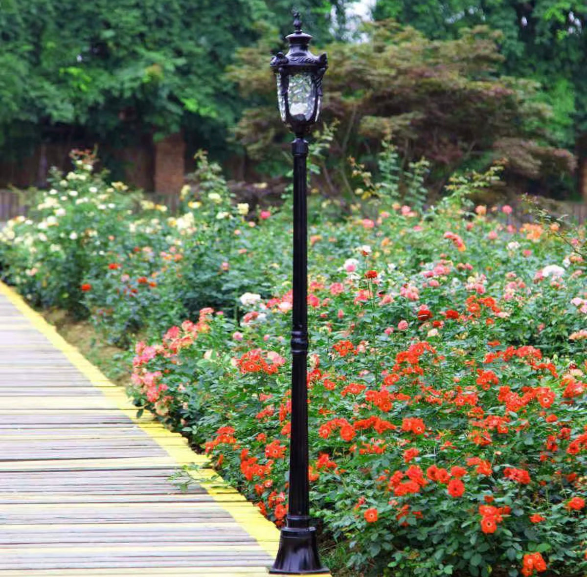 Montclair Motion Sensor Outdoor Post Light