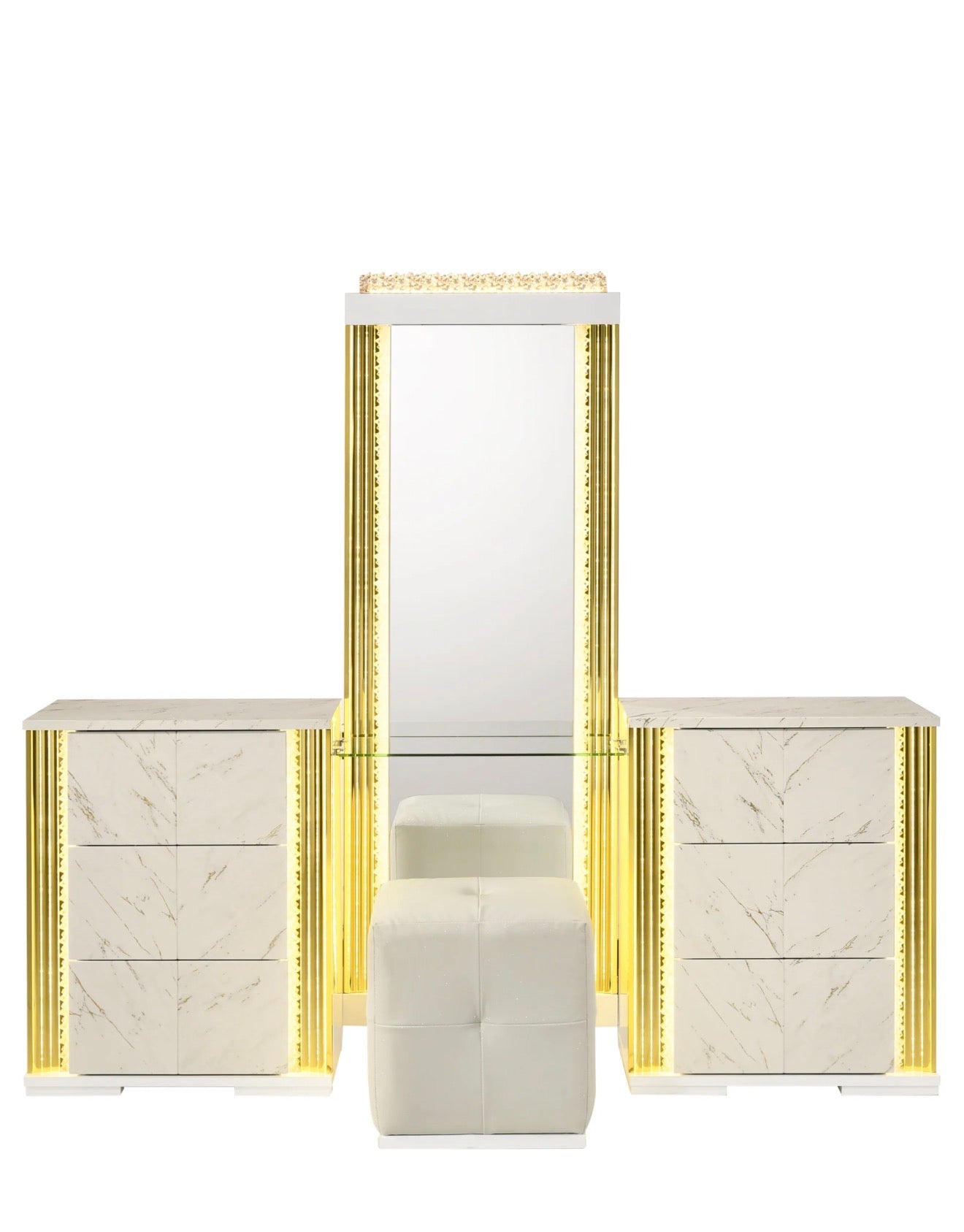 Casa Milano Mika Luxury Vanity Set