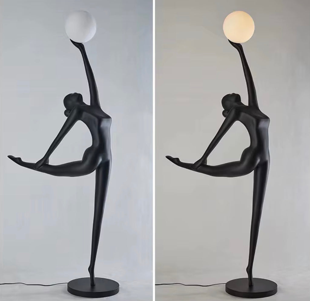 ODETTE SCULPTURAL DANCER FLOOR LAMP