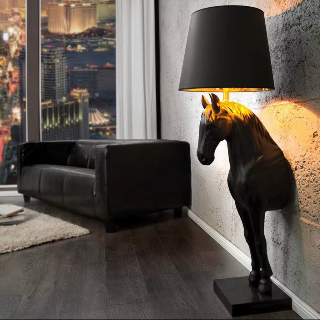 Horse Sculpture Floor Lamp