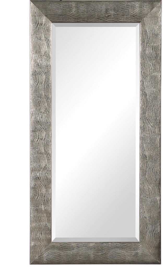 Casa Milano – Maeona Silver Luxe Wall Mirror (30" x 60")