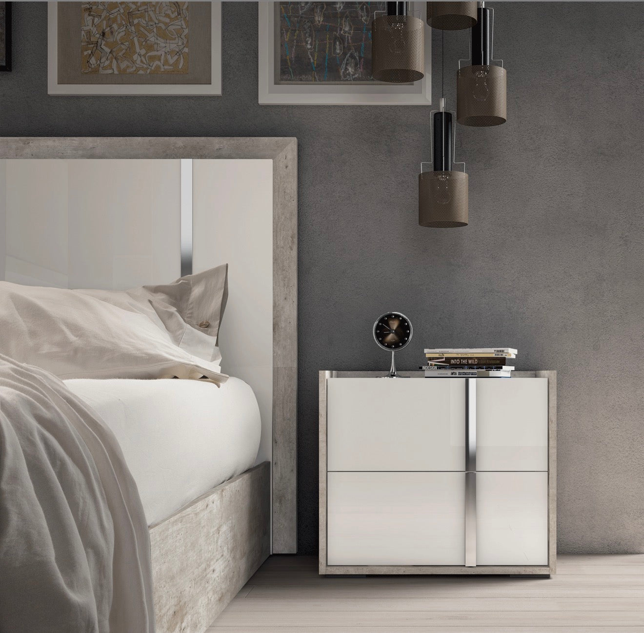 Casa Milano Treviso Italian Modern Bedroom Set