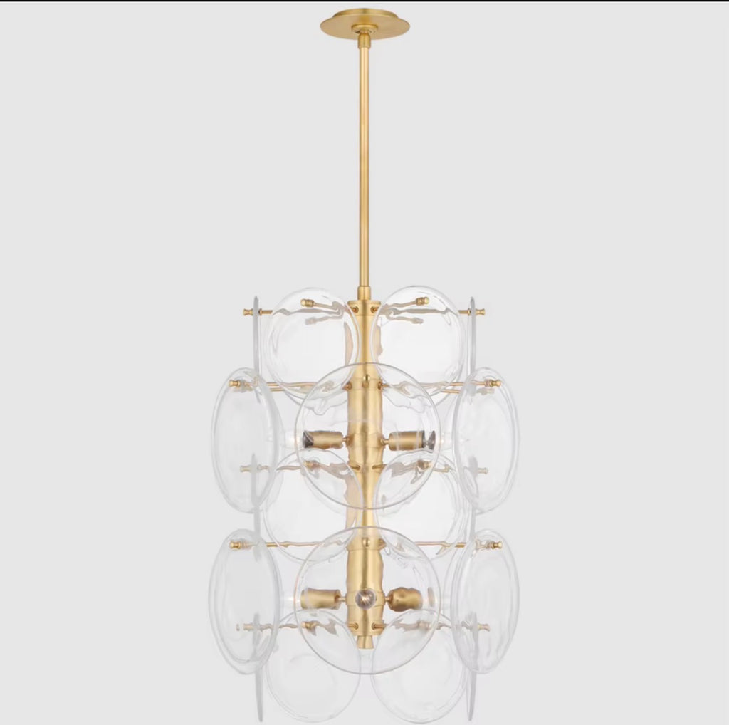 Lucienne  6 Light 20" Wide Abstract Chandelier