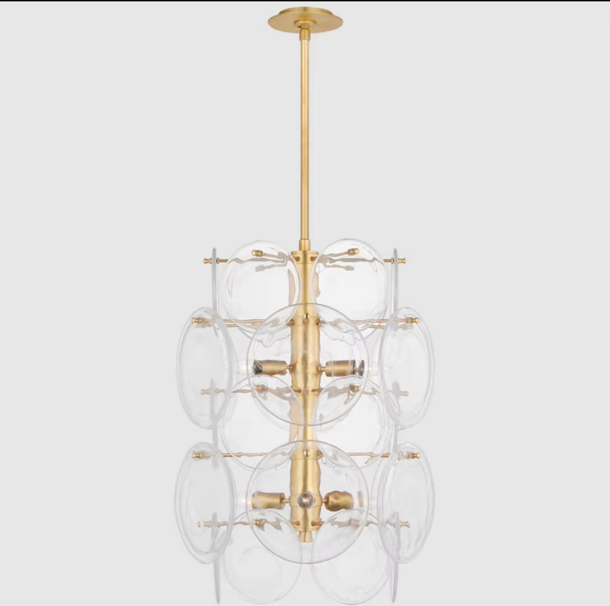 Lucienne  6 Light 20" Wide Abstract Chandelier