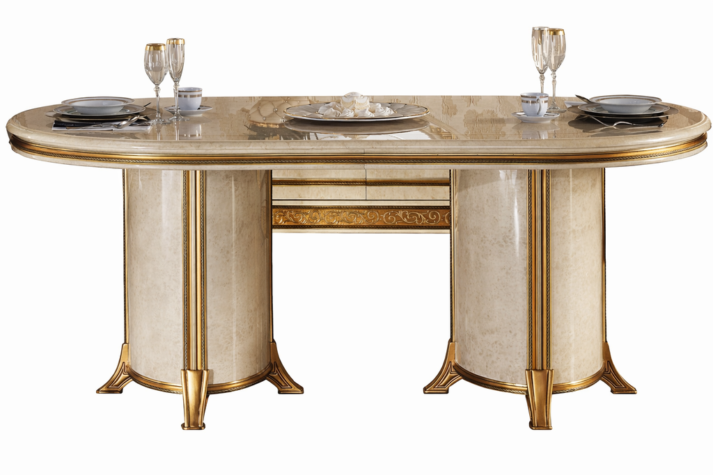 Casa Milano – Melodia Oval Extendable Dining Table