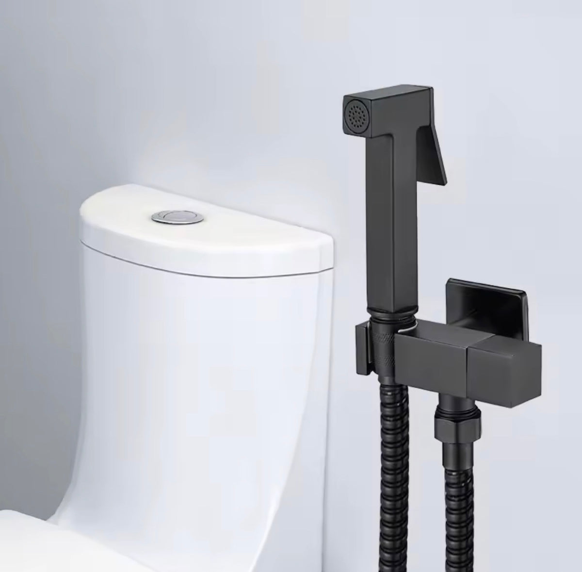 Lucia Wall-Mounted Stainless Steel Bidet Sprayer