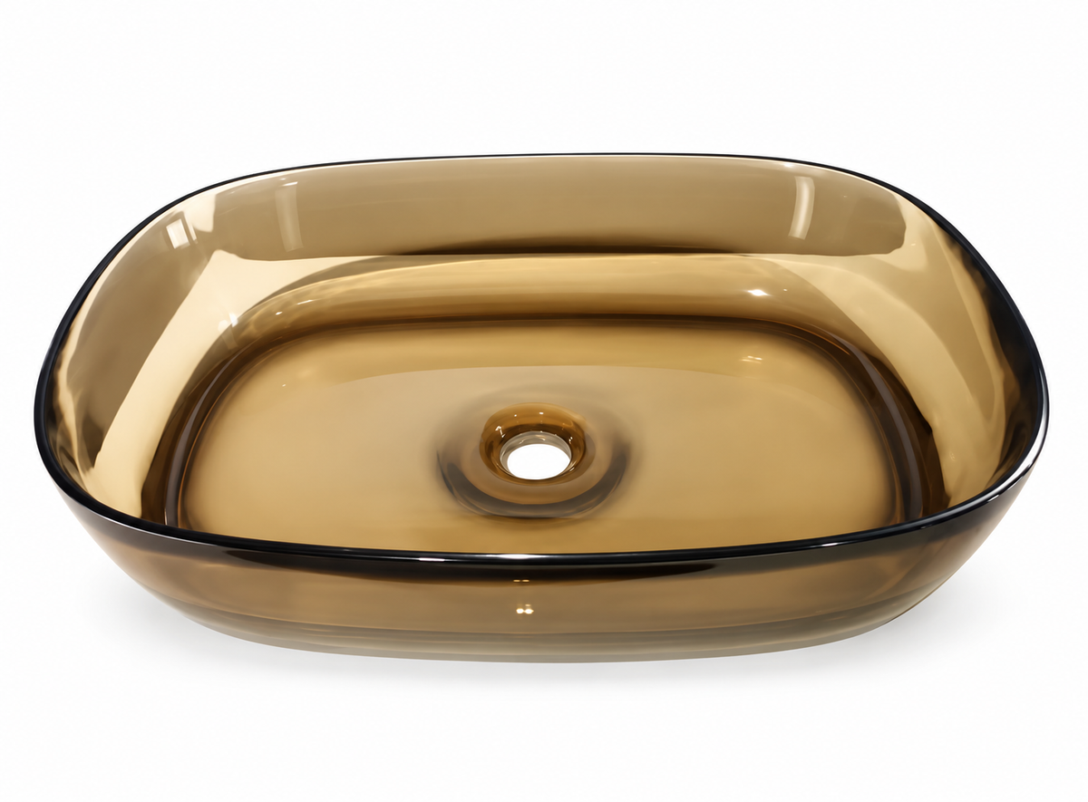 ZAFFIRA POLISHED ARTIFICIAL STONE VESSEL SINK