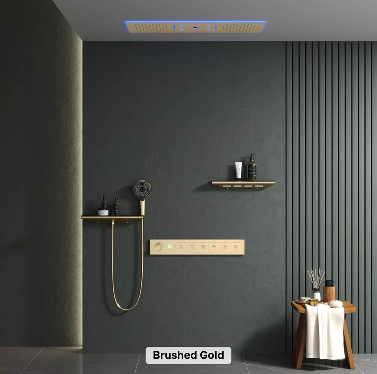 Valentina Thermostatic Luxury Rain Shower System