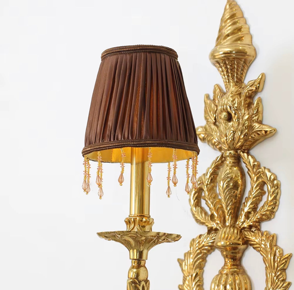 Madeleine Brass & Copper LED Wall Lamp