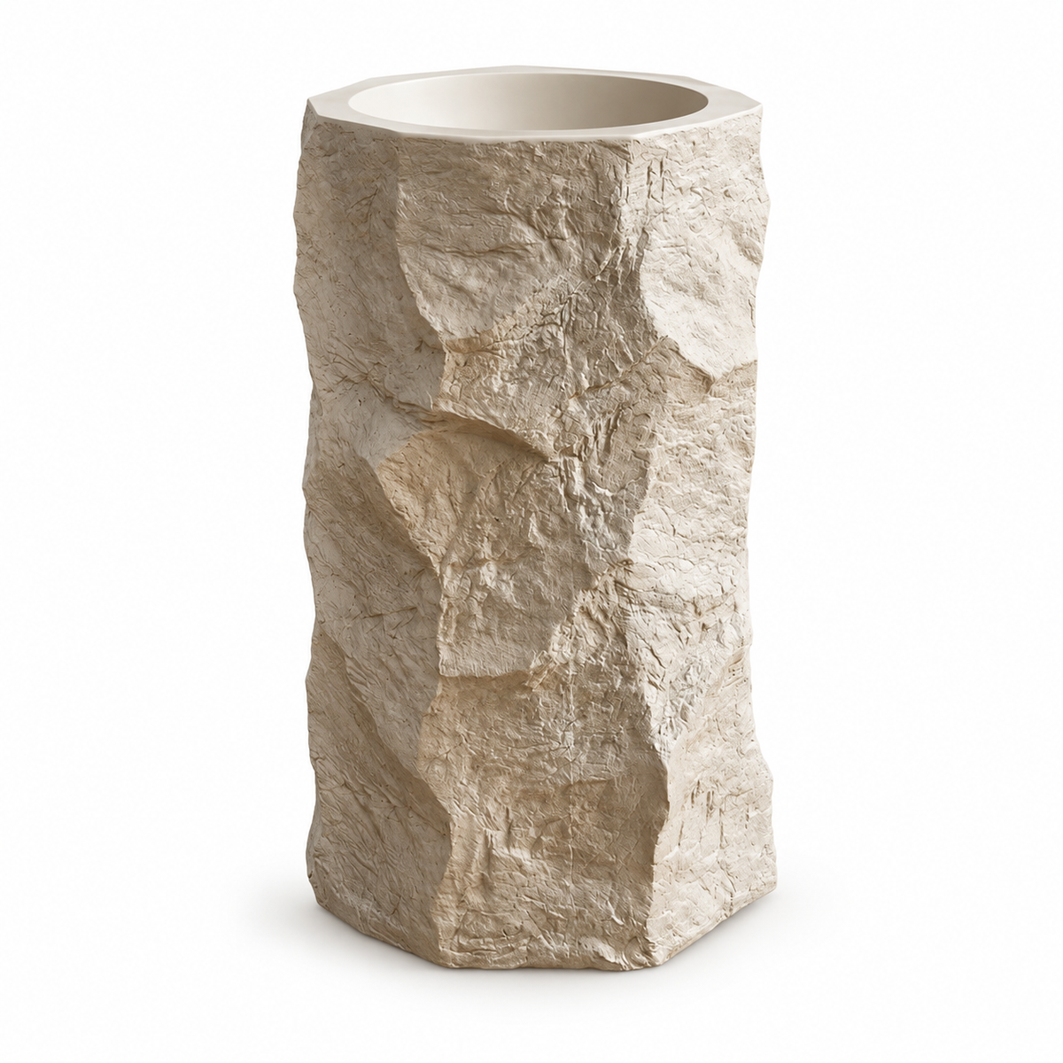 Valora Sculpted Pedestal Sink