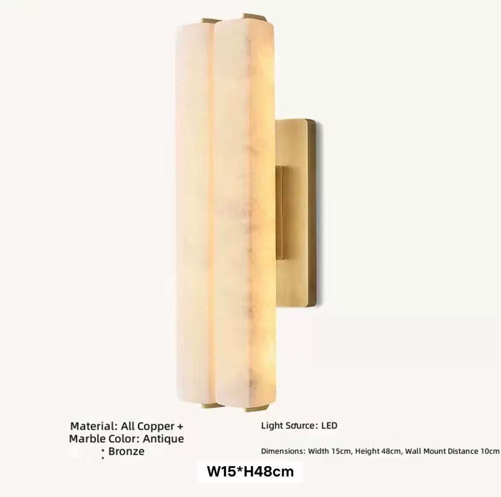 Camille Marble LED Wall Sconce