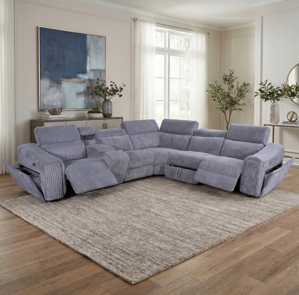 Casa Milano – Aurelie Signature Power Reclining Sectional