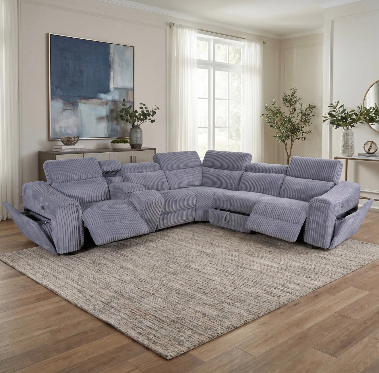 Casa Milano – Aurelie Signature Power Reclining Sectional