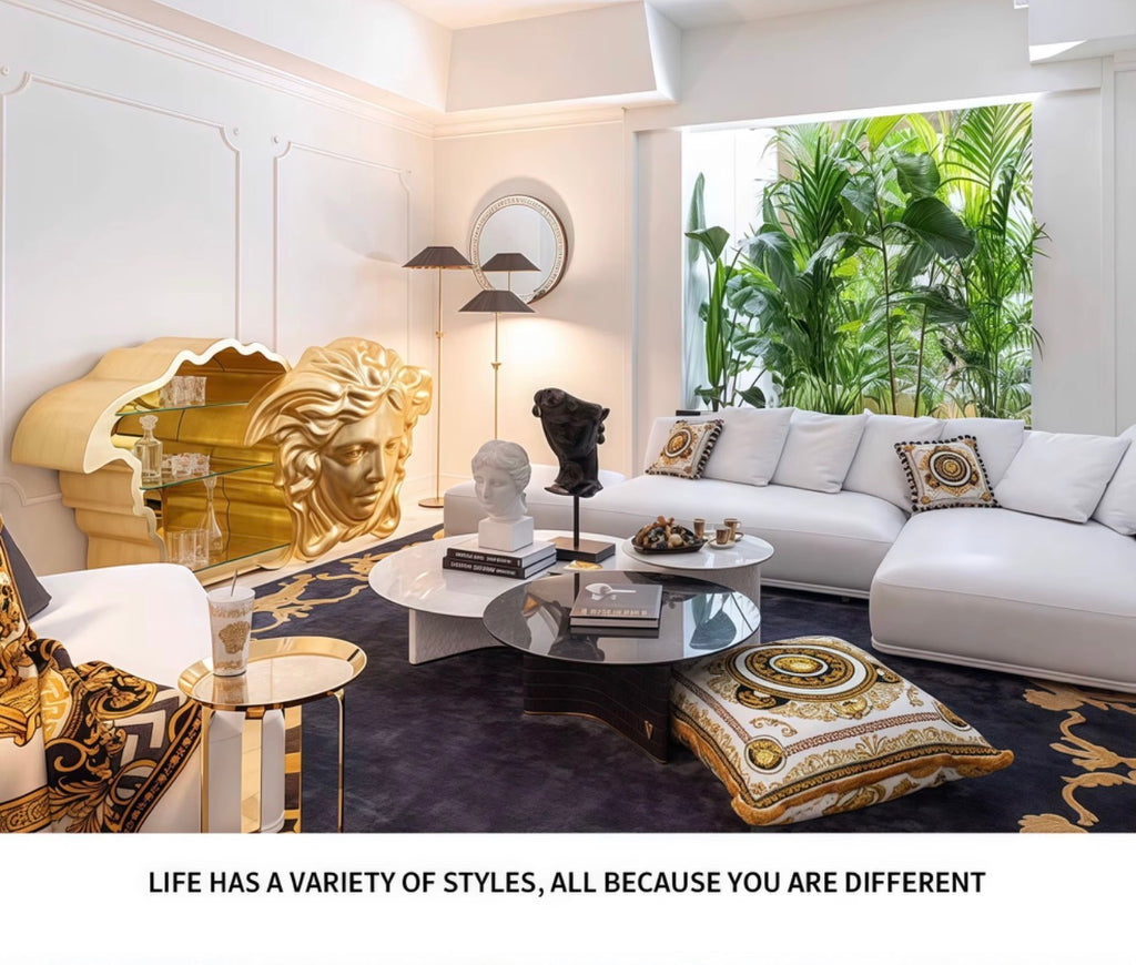 Casa Milano – Aurelio Medusa Gold Cabinet