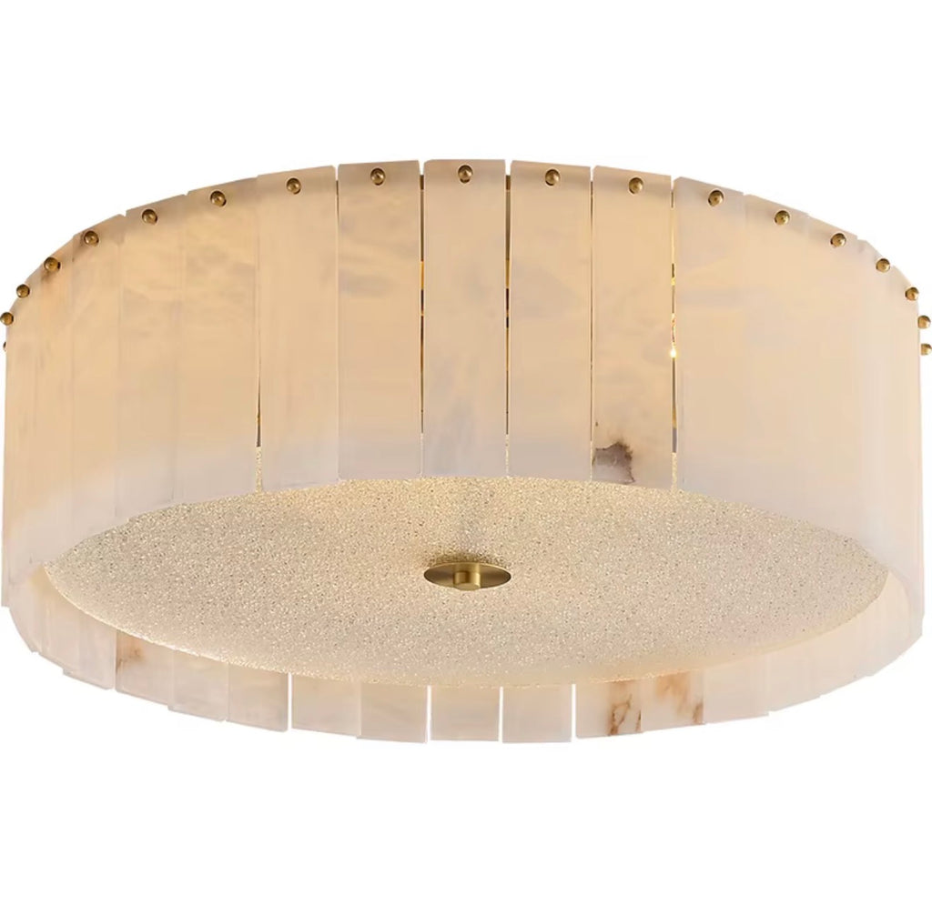 Elysian Alabaster Flush Mount