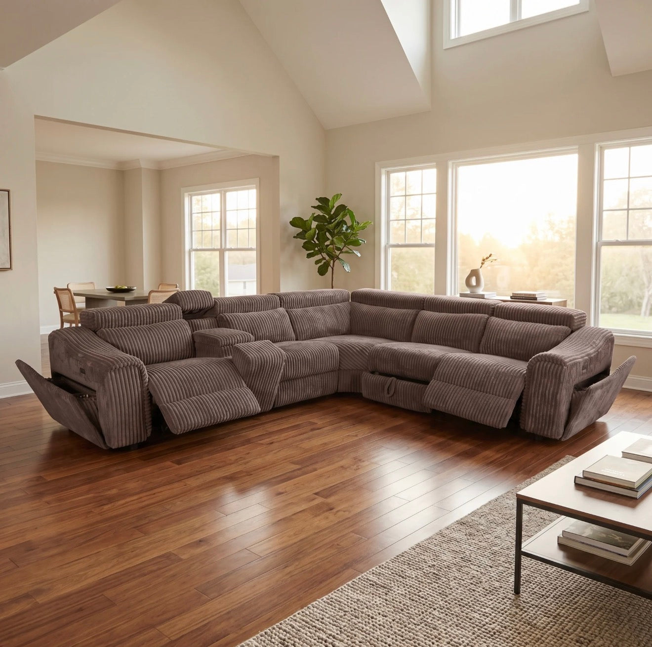 Casa Milano – Aurelie Signature Power Reclining Sectional