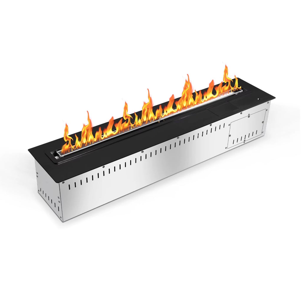 Lorenzo 36-Inch Smart Bioethanol Fireplace – WiFi & Remote Control