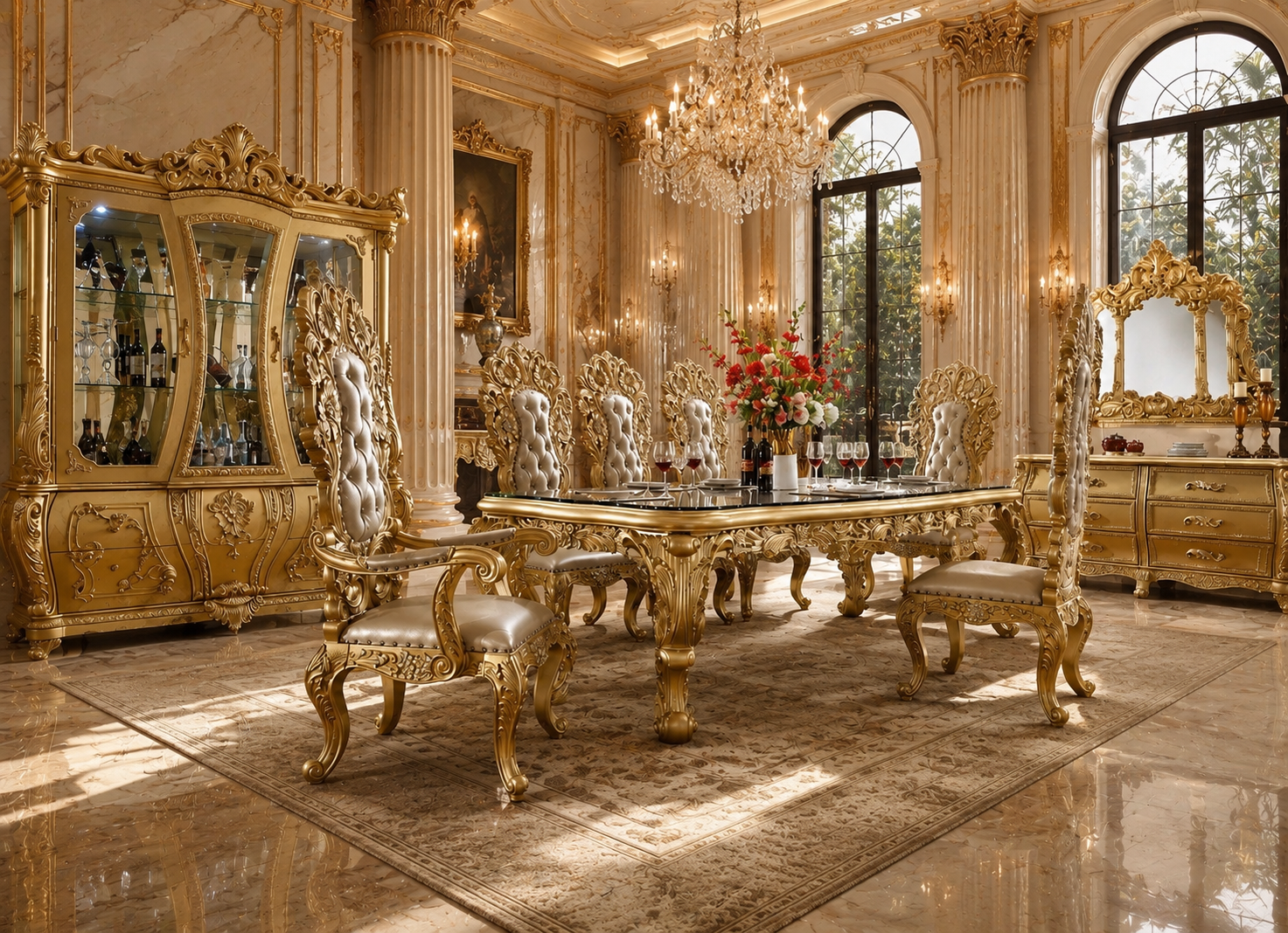 Casa Milano Bellagio Palazzo Grand Dining Collection