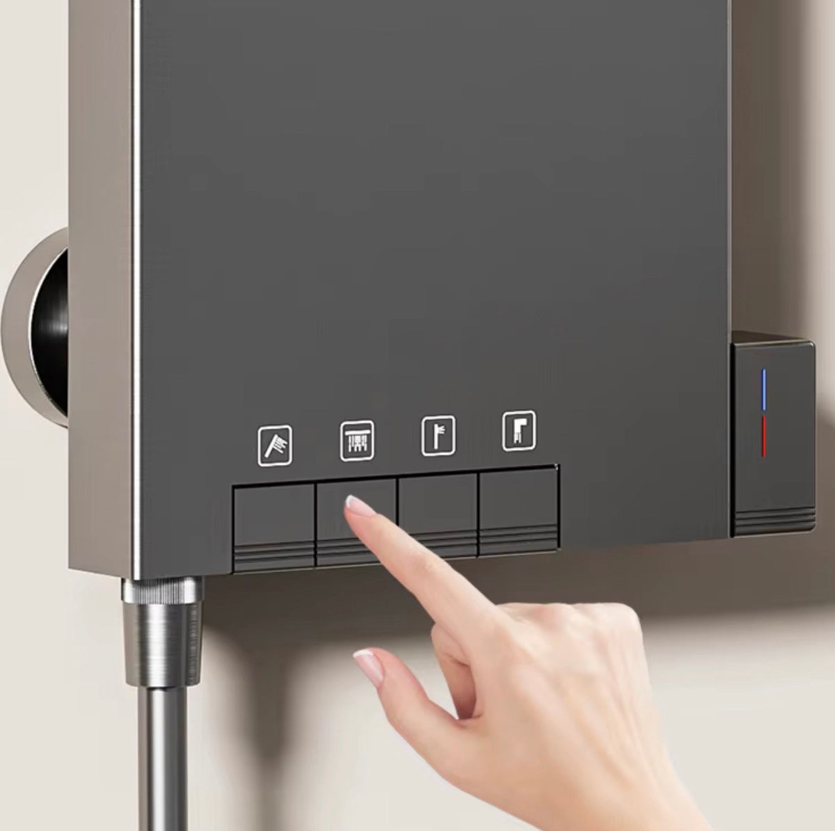 Siena Thermostatic Rain Shower System