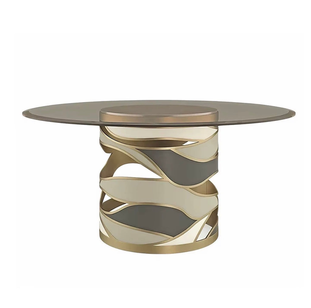Casa Milano – Caracole Sculptural Round Dining Table