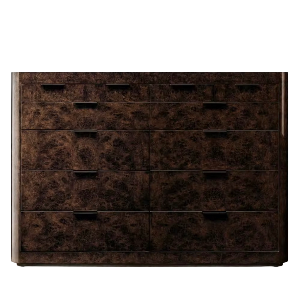 Casa Milano — Kensington Burl Wood Platform Bed