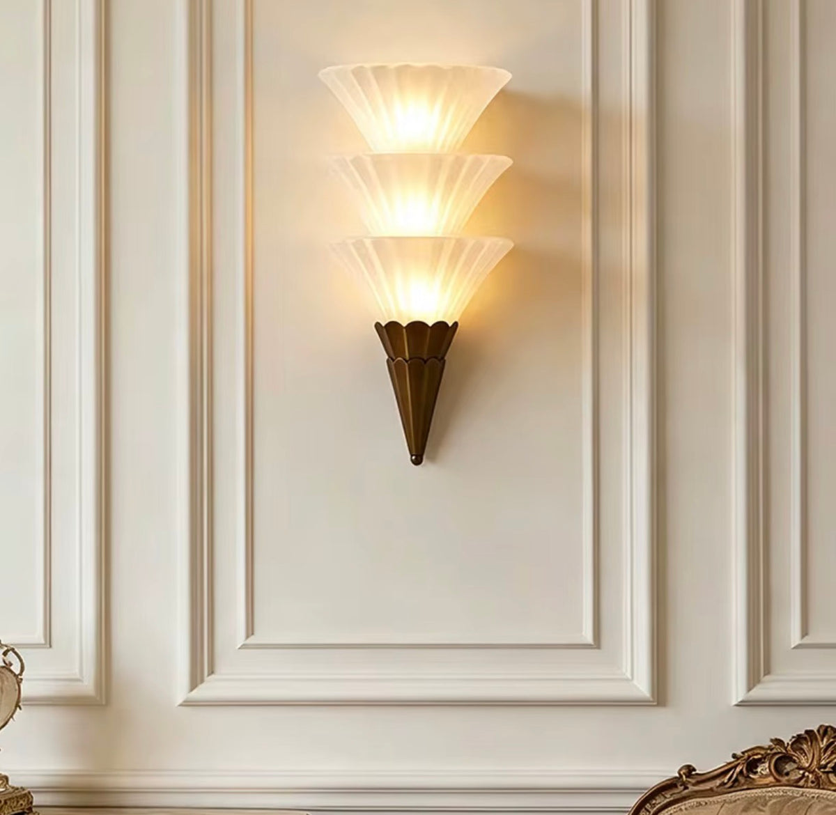 SOLÈNE SCULPTURAL WALL SCONCE