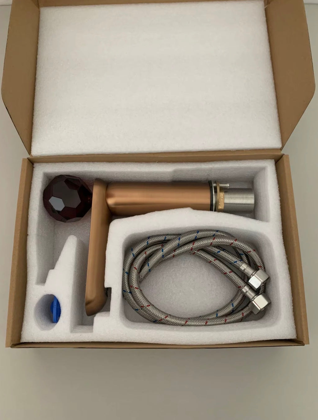 Mirella Sculptural Brass Basin Faucet