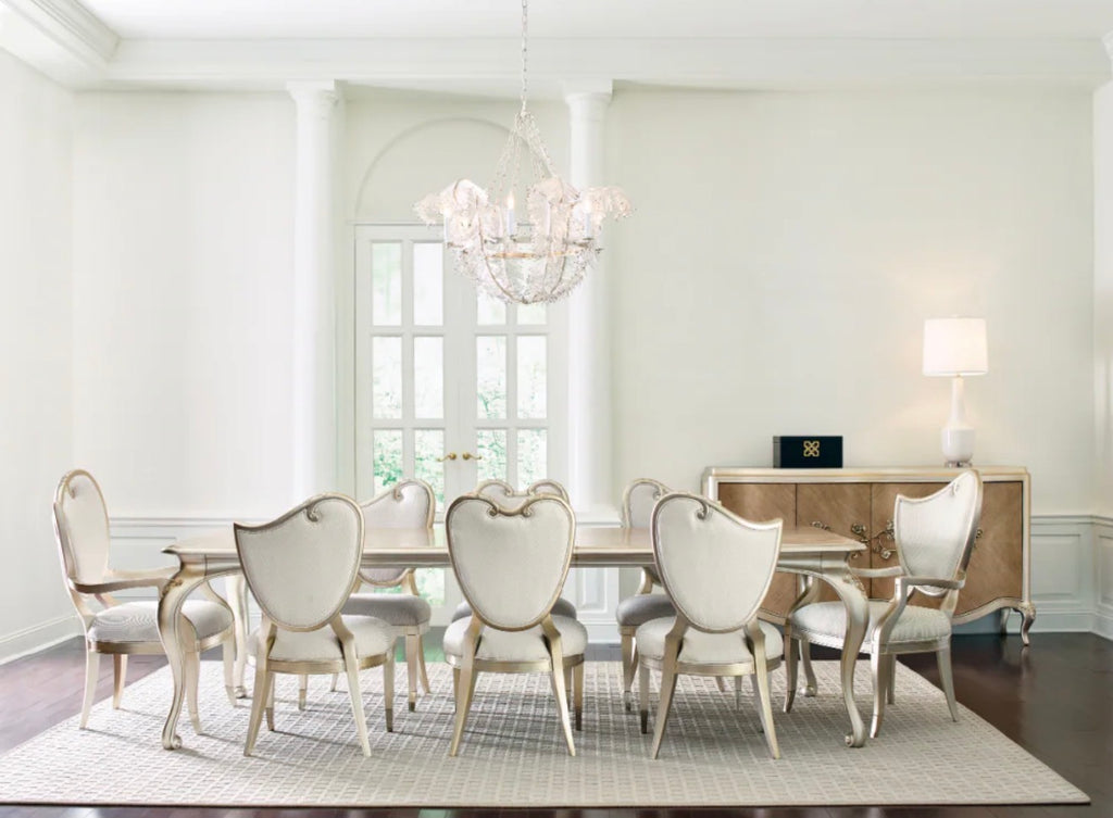 Casa Milano – Carved Scroll Luxury Dining Chair (Set of 2)