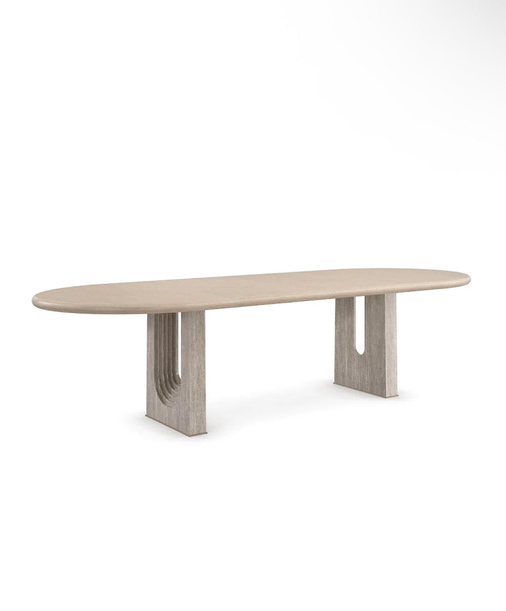 Casa Milano – Oval Oak Extendable Dining Table