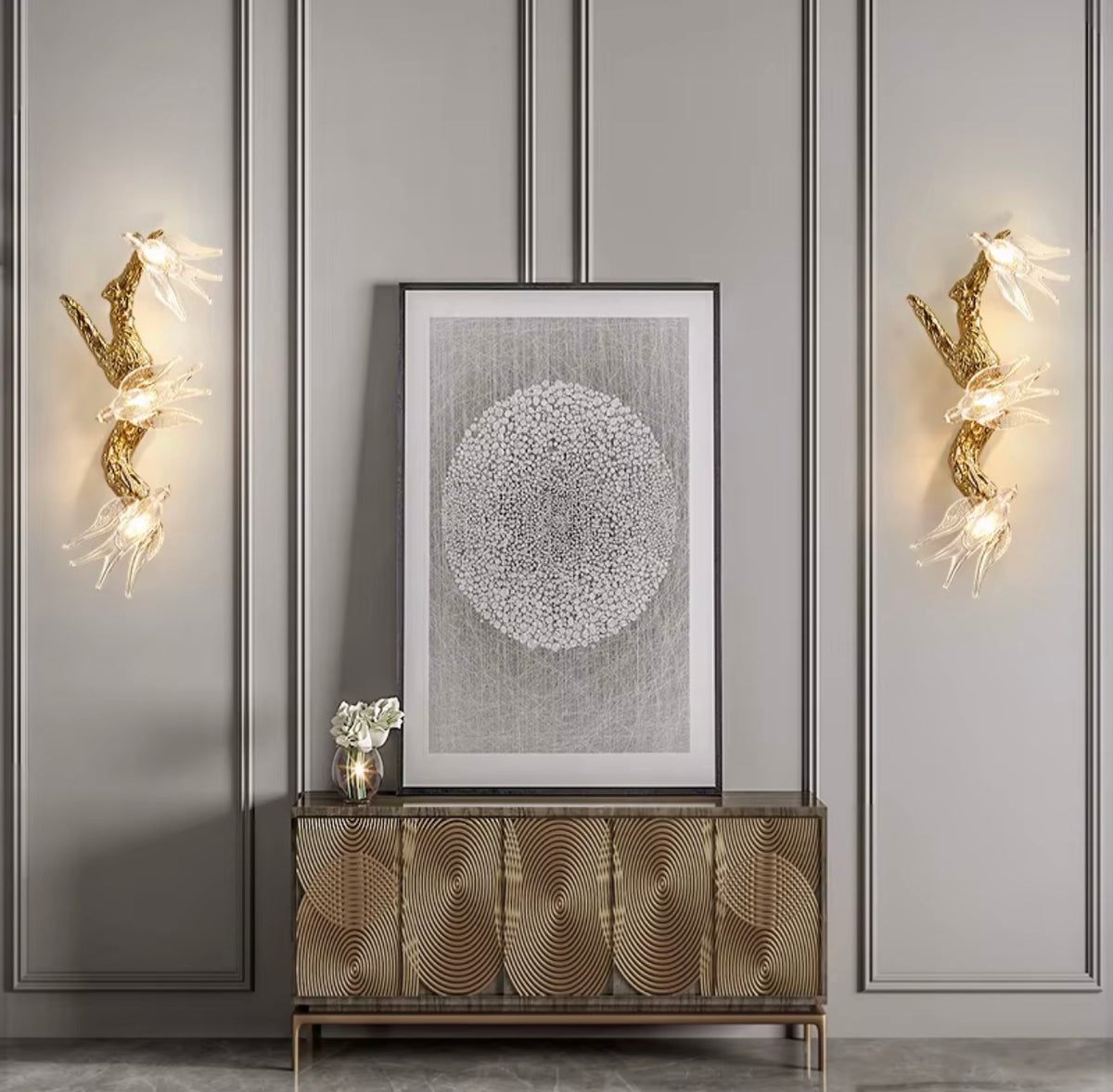 Susan Sculpture Wall Lamp