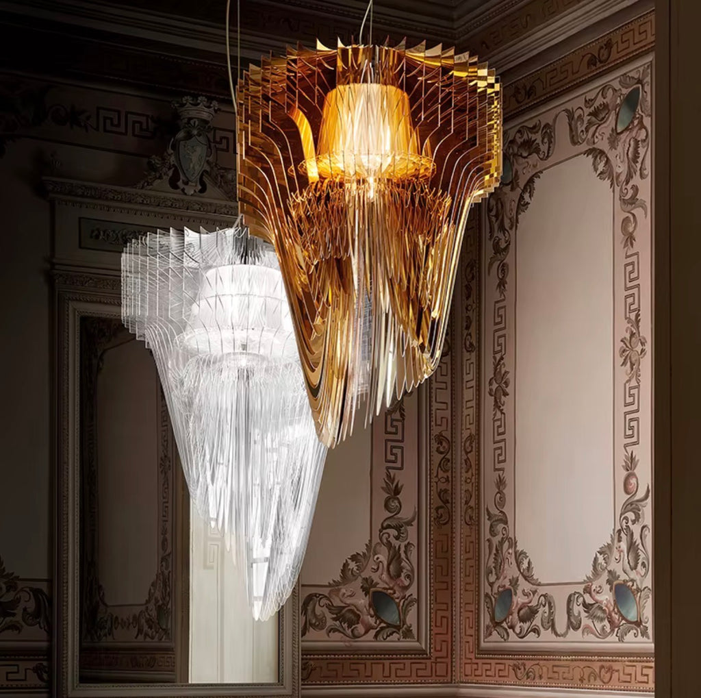 ORLENA SCULPTURAL CHANDELIER
