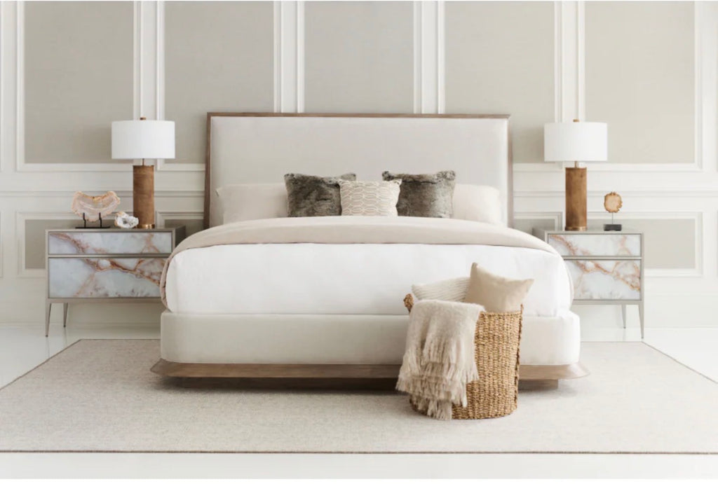 Casa Milano – Cream Classic Upholstered Bed | The Stage Is Set Collection
