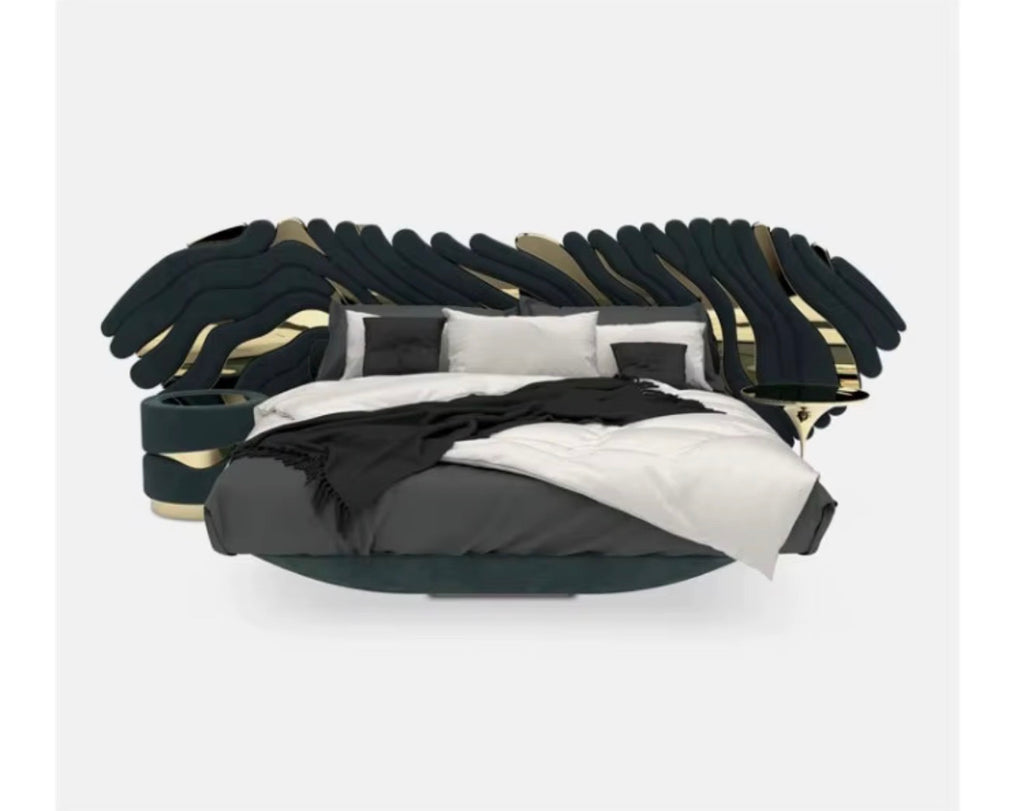 Casa Milano AURORA Winged Luxury Bed – King Size