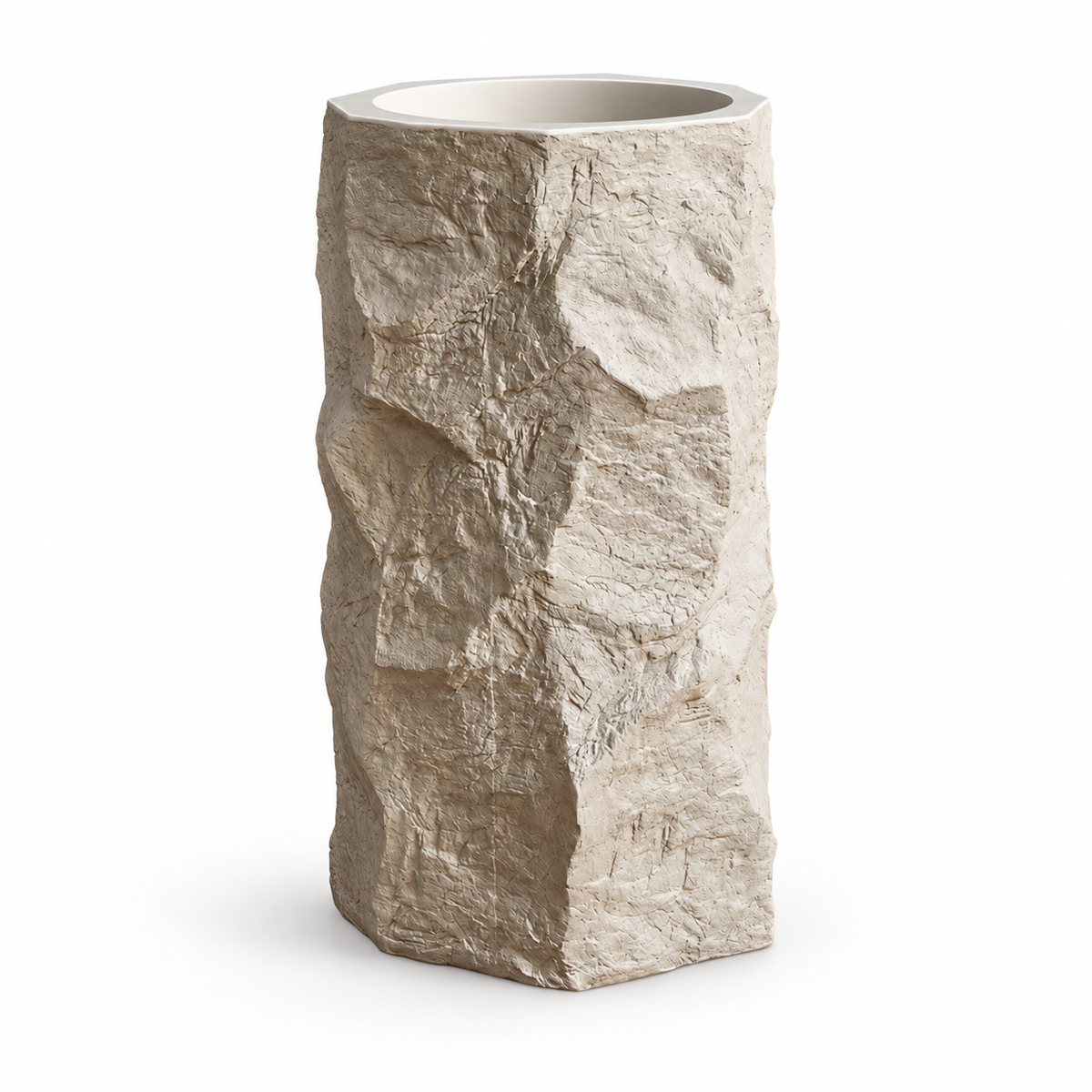 Valora Sculpted Pedestal Sink