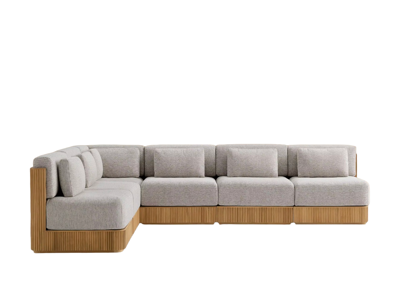 Casa Milano Santorini Teak Sectional