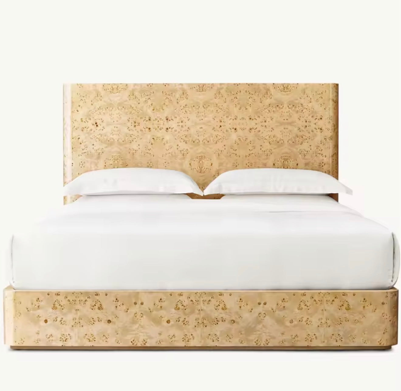 Casa Milano — Kensington Burl Wood Platform Bed